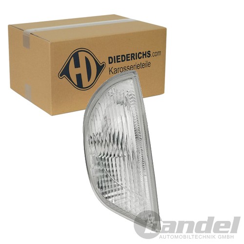 Diederichs blinker weiß vorne - weiß,